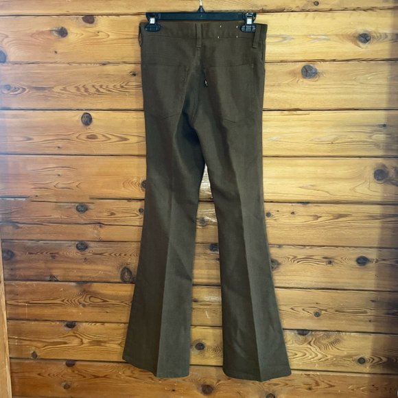 Levi's Vintage 60s / 70s STA-PREST Dark Brown High Rise Pants - Picture 2 of 12
